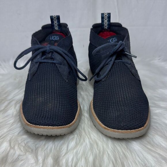 UGG Union. Chukka Men\'s Navy Hyper Weave‎ Casual Shoe Sz 9 main image 4